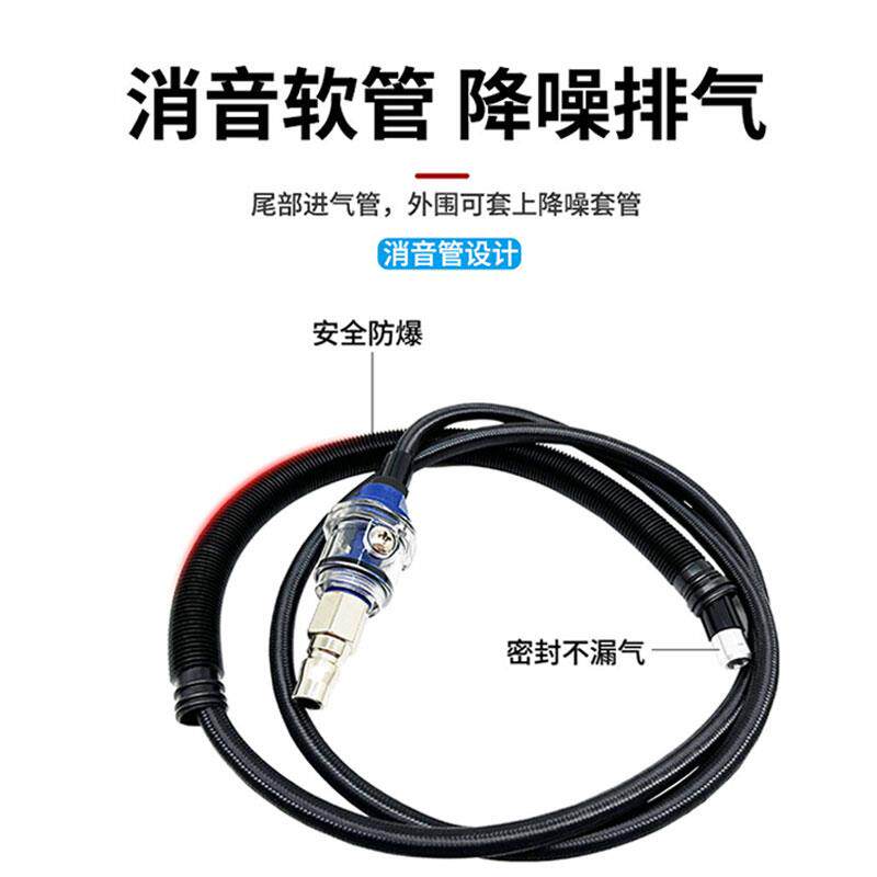 新款气动加长杆风磨笔内孔研磨抛光刻磨机深细孔去焊渣毛包邮