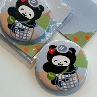 【桐子原创】济州岛主题3.2cm小鼻嘎徽章吧唧