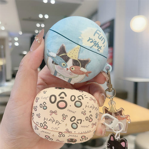 吃鱼猫咪文字塞那s8s蓝牙保护套