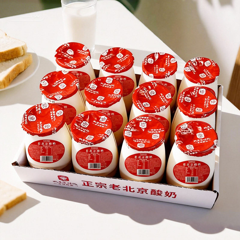 【新品促销】今时代低温酸奶老北京风味原味发酵乳儿童代餐整箱