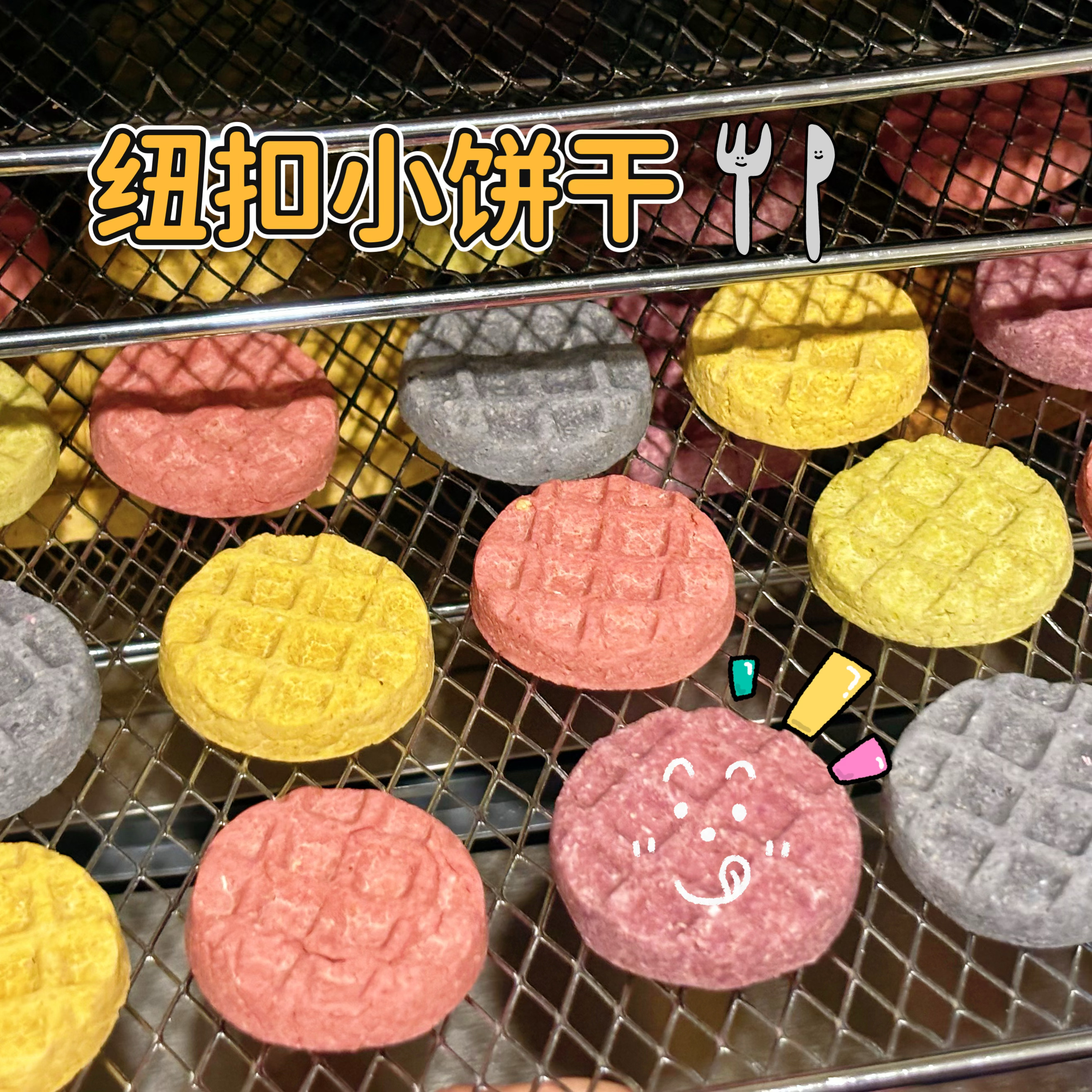 【DKJESSI】华夫饼饼干仓鼠金丝熊零食磨牙饼无添加宠物零食手作