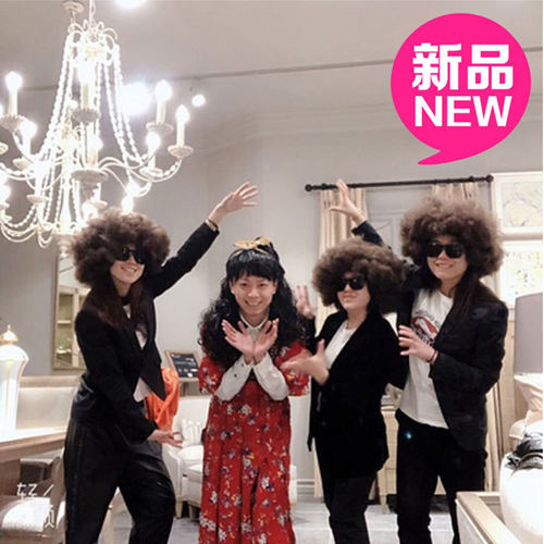 超大蓬松非洲假发舞台影视道具