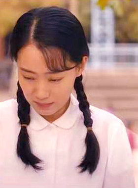 李焕英同款表演假发双辨子女知青下乡时代发型反串男扮女装高温丝