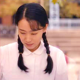 李焕英同款表演假发双辨子女知青下乡时代发型反串男扮女装高温丝