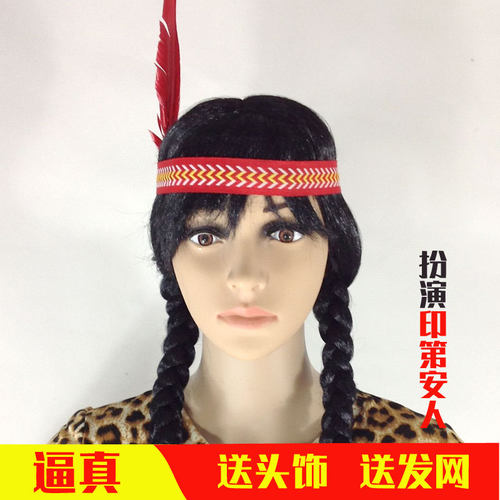 头饰欧美儿童道具假发