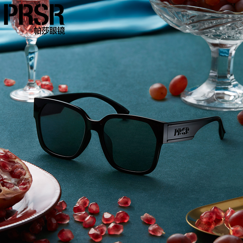 帕莎太阳眼镜大框可配近视显脸小