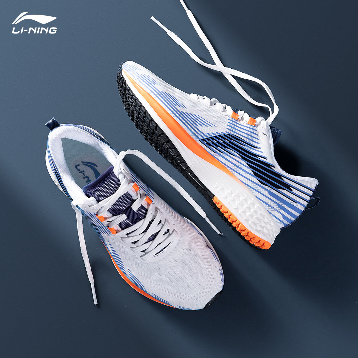 李宁运动鞋男鞋2021新款赤兔4减震耐磨防滑跑步鞋中考体测跑鞋男