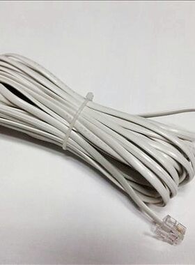 电话线带水晶头连接光猫和电话机的线两芯扁平2米5米10米20米