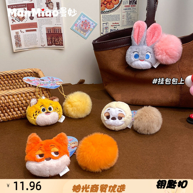 热销疯狂动物城朱迪尼克狐公仔头