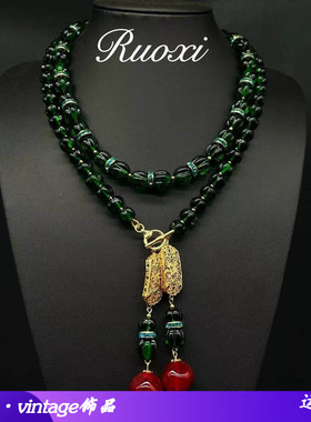 若曦vintage新中式复古琉璃南瓜