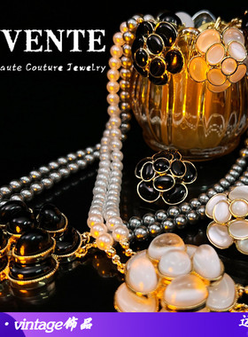 VIVENTE新款vintage猫眼石项链