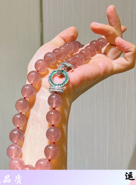 锁骨链新款12mm大颗粒高品项链