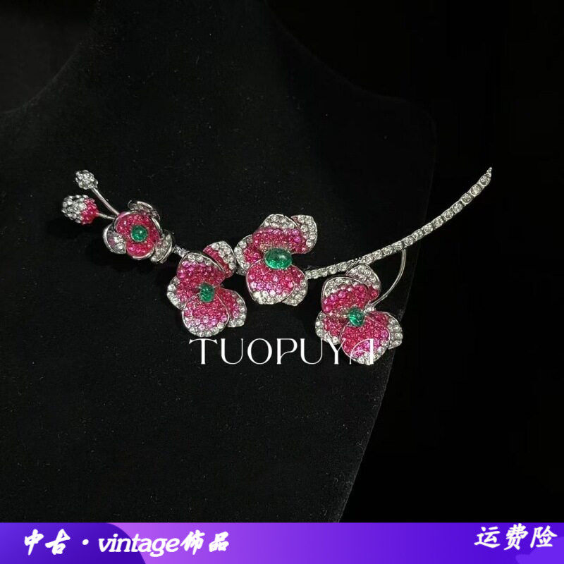 复古中古胸针高级感别针胸花饰品