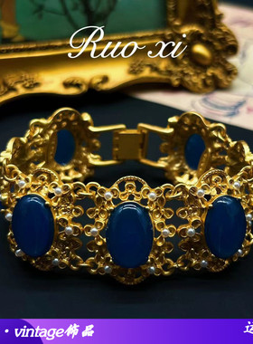 男女通用新款中古饰品vi手链