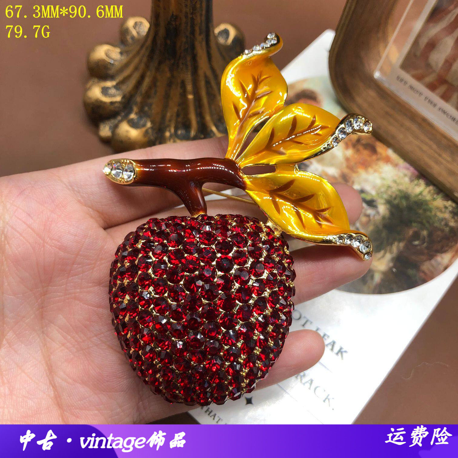 可爱小胸针高档女奢华气质时尚密