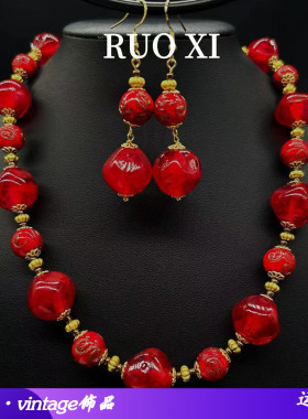 琉璃男女通用若曦vintage项链