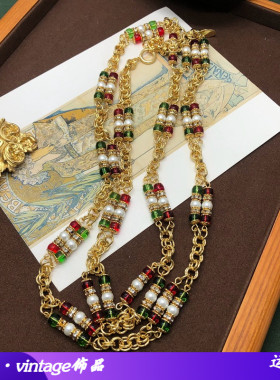 欧玛拉其他圆珠链中古经典长项链