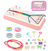 儿童益智编绳器玩具手动女孩手链编手绳编织手工纺织机礼物套装