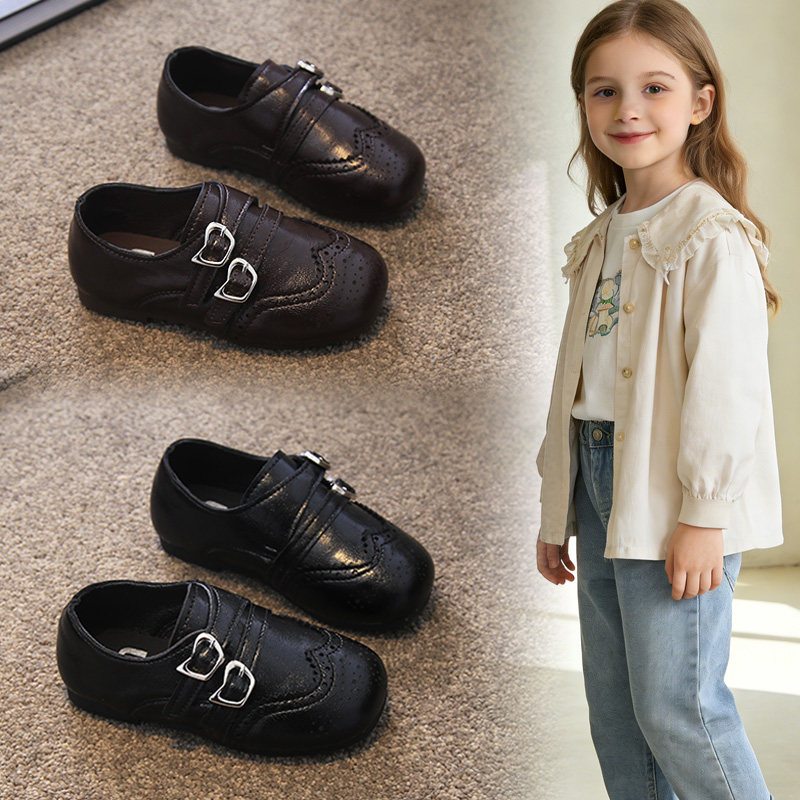 2026春秋季新款儿童鞋子英伦风女童小皮鞋软底防滑豆豆鞋单鞋男童,童鞋/婴儿鞋/亲子鞋,皮鞋,淘宝优惠券,粉丝福利购,淘宝优惠卷