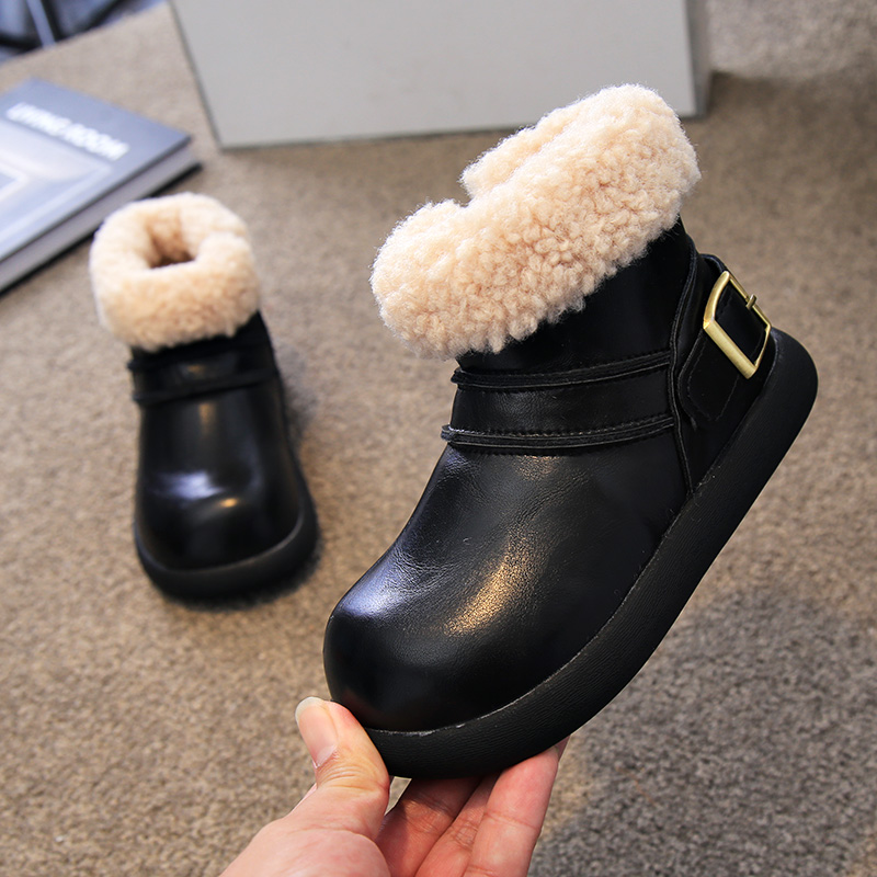 2025冬季新款儿童鞋子大棉靴保暖