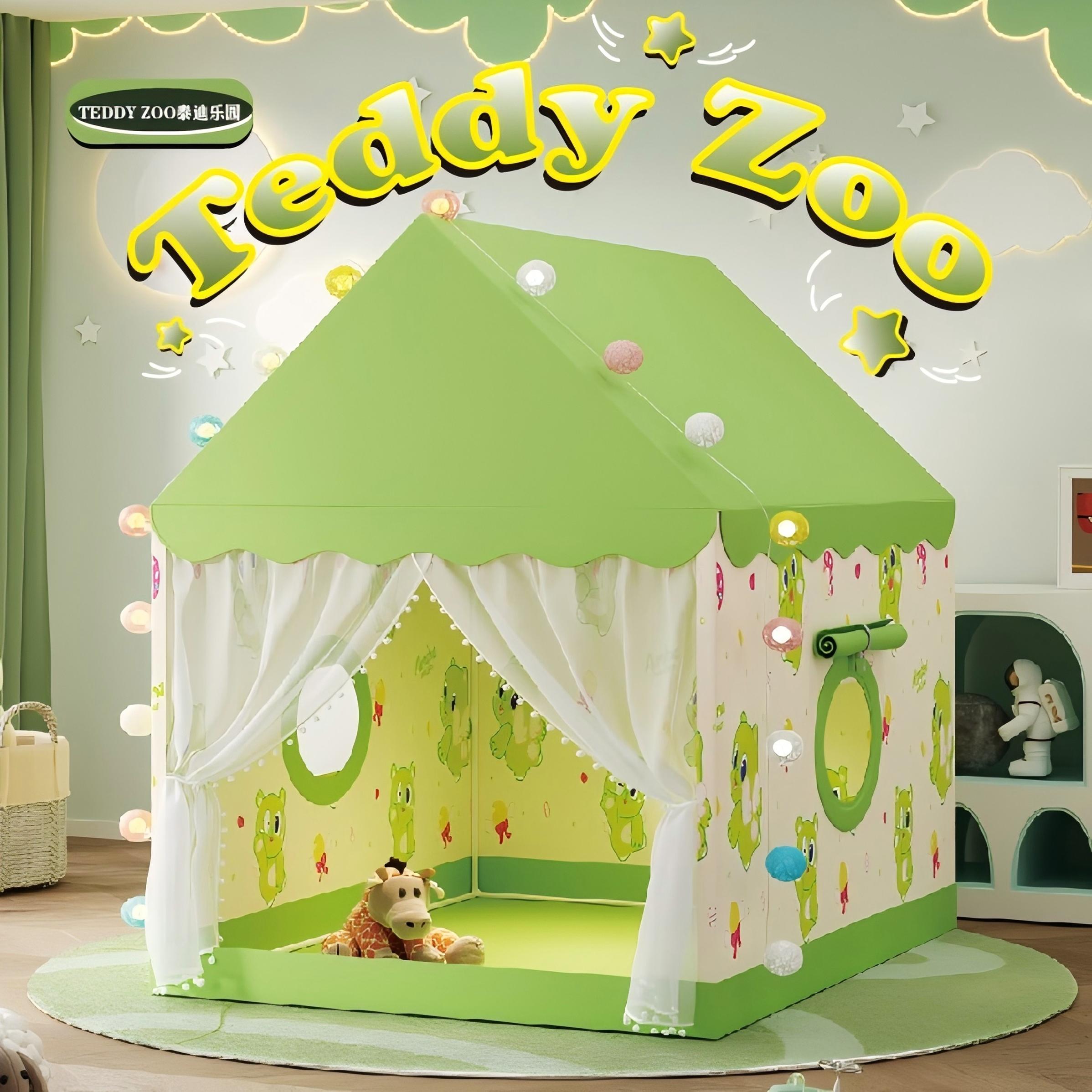 TEDDYZOO泰迪乐园室内儿童帐篷公主小房子男孩女孩床上睡觉游戏屋