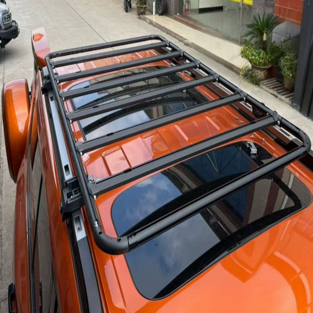 捷途纵横G700专用车顶平台后窗挂网爬梯尾翼轮眉越野改装外饰拓展