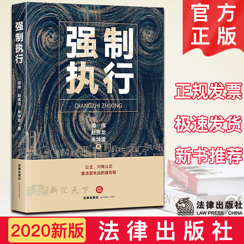 2020新 强制执行 周伟 赵贵龙 法律出版社 办理执行难案件法