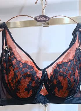 奥尔黛丝2023新款软钢圈文胸聚拢1145 BC防走光性感内衣超薄显小