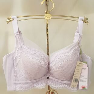 芬铂特价新款玫瑰纤维软钢圈文胸聚拢3129HB调整型内衣侧收中薄杯