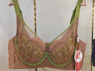 奥尔黛丝特价新款软钢圈文胸2793 BC超薄兔耳朵杯内衣大胸显小