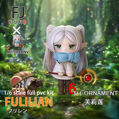 日版冬装芙莉莲动漫GK雕像模型周边手办桌面摆件潮玩礼物