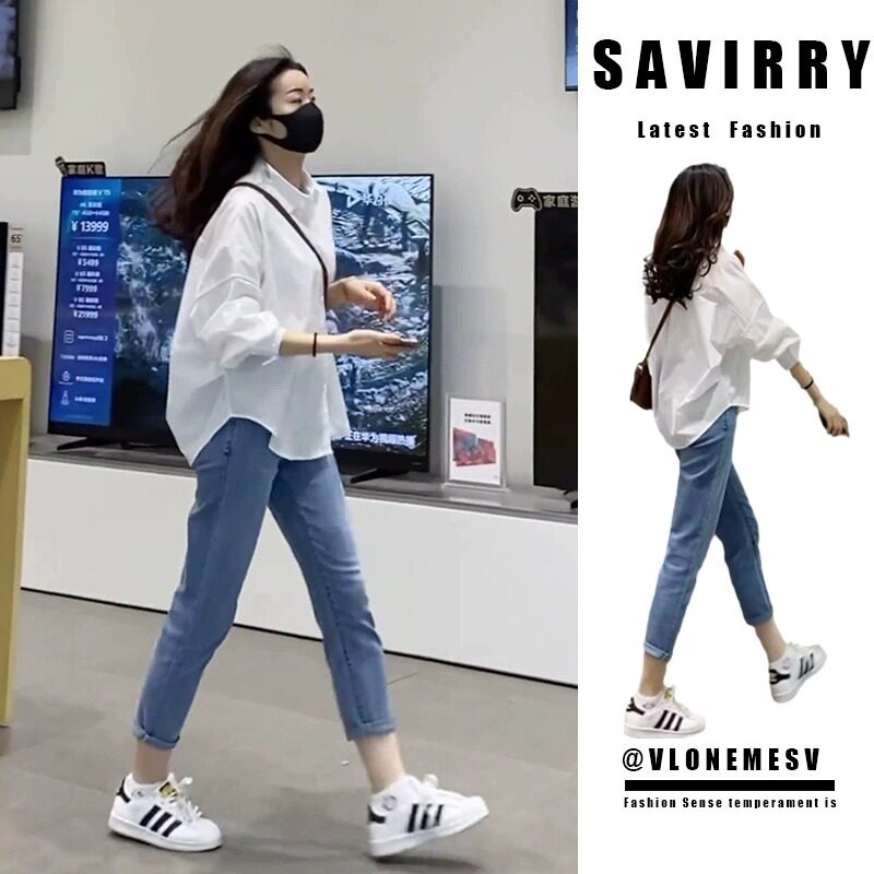 2026春夏装新款御姐盐系穿搭微胖大码女装轻熟显瘦衬衫两件套装女