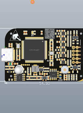 JLINK V9 ultra mini增强版迷你仿真下载器 ARM仿真器单片机烧录