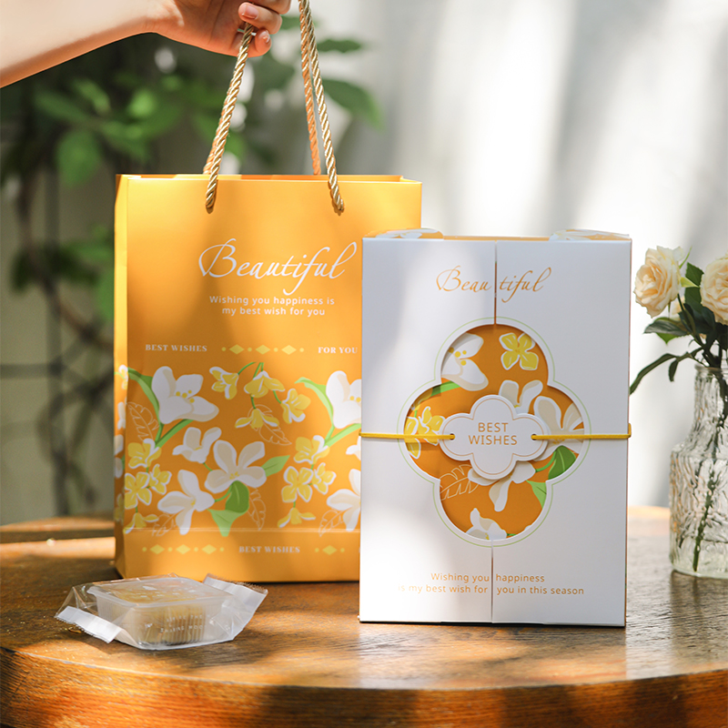 中秋月饼包装盒流心蛋黄酥盒子