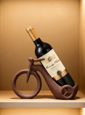 葡萄红酒架摆件客厅高档酒柜乔迁新居礼物布置装饰用礼品青花瓷