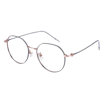 超轻纯钛近视眼镜女可配度数