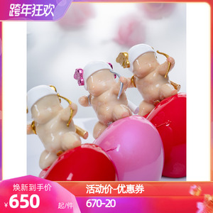 稀奇艺术瞿广慈《爱神ido》客厅装饰创意摆件新婚表白多巴胺礼物