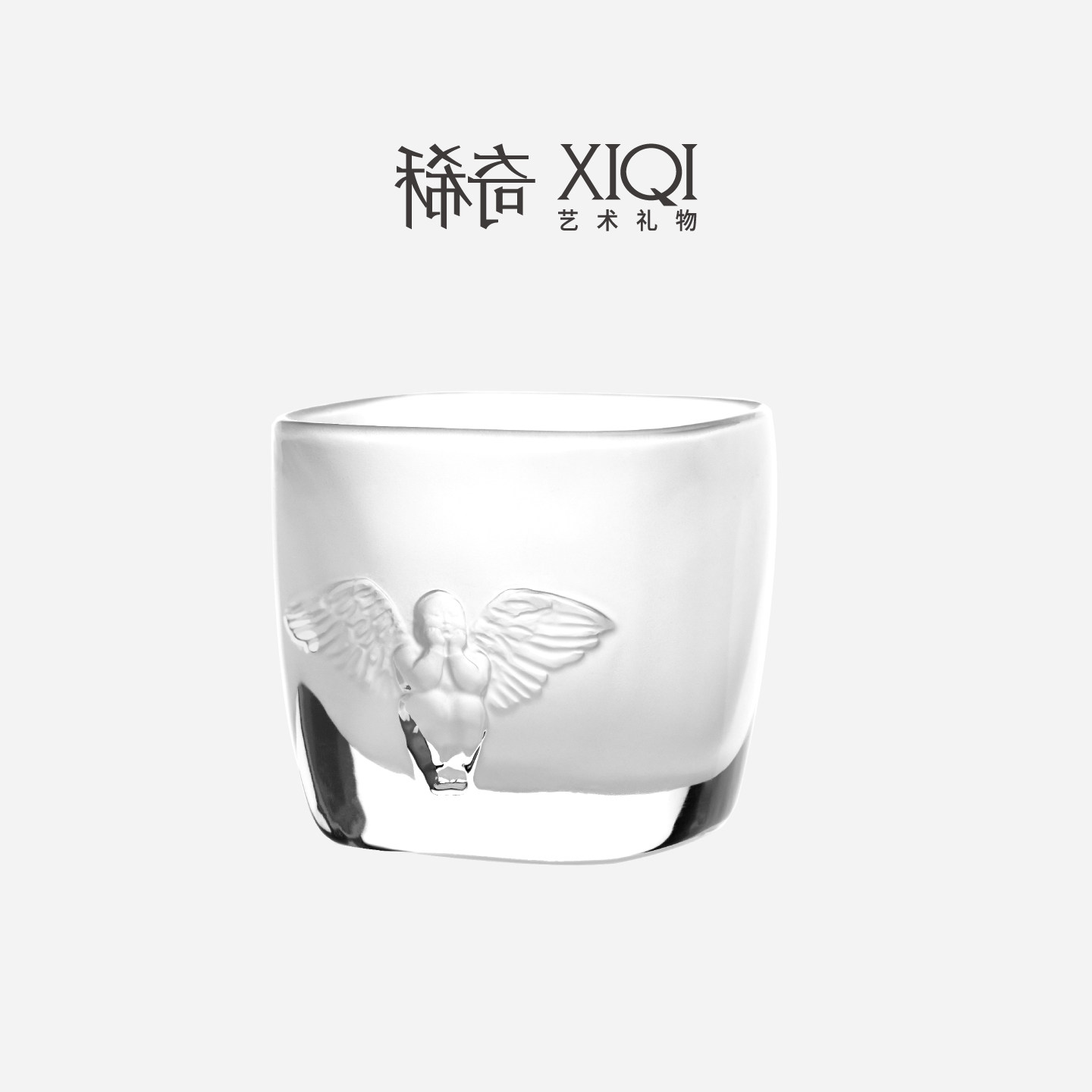 稀奇艺术联名设计大师吴滨《明月杯》轻奢威士忌天使酒杯艺术礼物