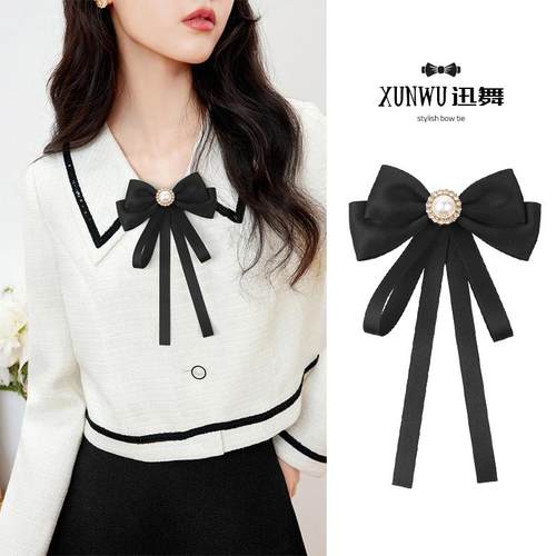 2025年新款学院风领结女