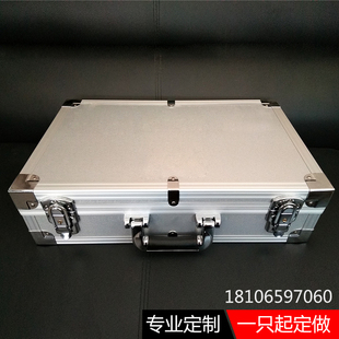 工具箱定做航空箱带锁设备安全收纳渔具箱订制大中小号铝合金箱子