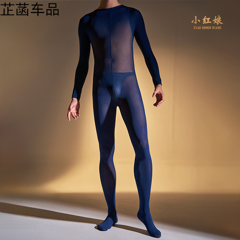 新秋冬季男女120D天鹅绒连体衣紧