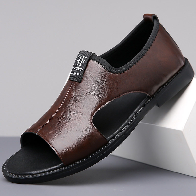 跨境子罗马鞋男2026夏季新款男士大码防滑速卖通亚马逊凉鞋