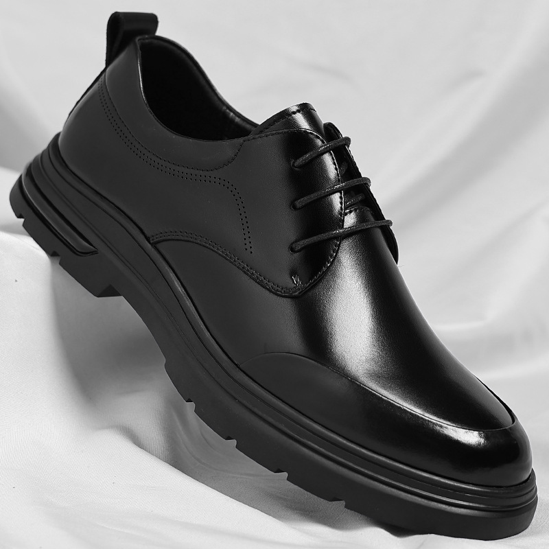 男士软面软底真皮低帮商务休闲新郎鞋舒适透气时尚男皮鞋