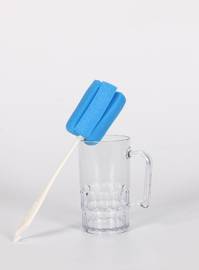 SUOMA索玛清洁长柄海绵杯刷奶瓶刷杯刷壶刷厨房刷家用酒店L230mm