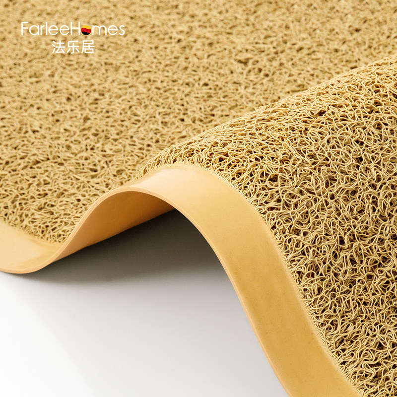 法乐居金色地毯丝圈地垫入户门垫家用大门口防水垫子商用除尘脚垫,居家布艺,家用脚垫,淘宝优惠券,粉丝福利购,淘宝优惠卷