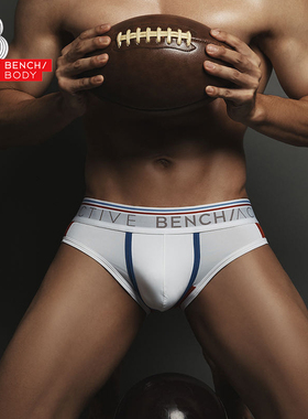 BENCH/BODY/奔趣2025夏新品撞色尼龙低腰三角内裤BUW3095 偏紧