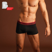 中腰莫代尔透气 BENCH BXM0294 男士 平角内裤 BODY奔趣 2023春新款