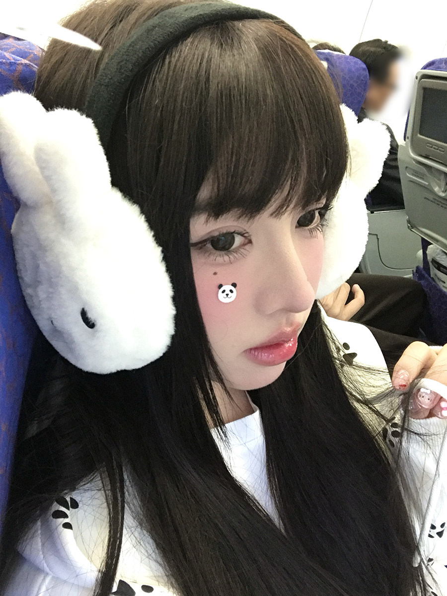XIN BANGBANG PLUSH HEADPHONE EARMUFFS RIDING WARM ANTIFREEZE EAR BAG CUTE BUNNY EAR PROTECTION EARMUFFS FEMALE WINTER