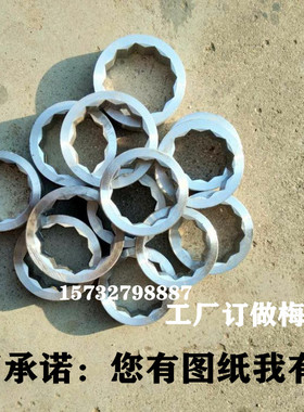 工厂订做钢制英制梅花头敲击扳手头梅花扳手头英制套筒板子头