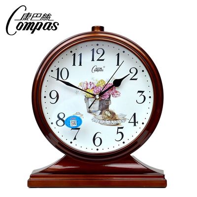 康巴丝欧式复古座钟床头时钟卧室